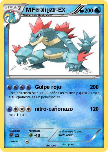 Pokemon M Feraligatr-EX