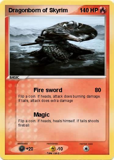 Pokemon Dragonborn of Skyrim