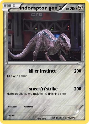 Pokemon indoraptor gen 2
