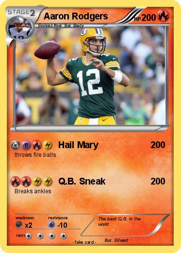 Pokemon Aaron Rodgers