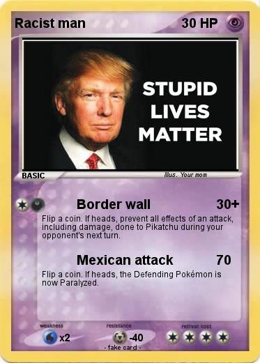 Pokemon Racist man