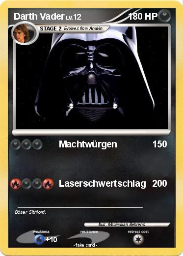 Pokemon Darth Vader
