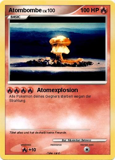 Pokemon Atombombe