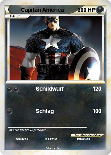 Pokemon Capitän America