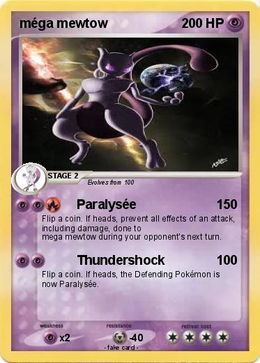 Pokemon méga mewtow