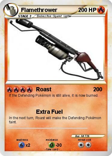 Pokemon Flamethrower