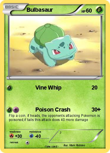 Pokemon Bulbasaur