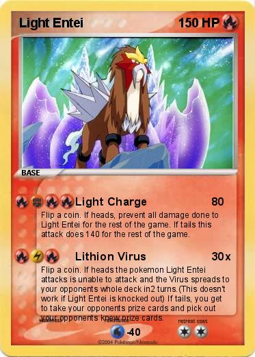 Pokemon Light Entei
