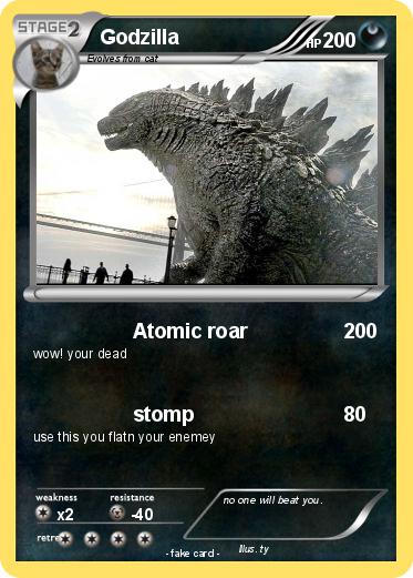 Pokemon Godzilla