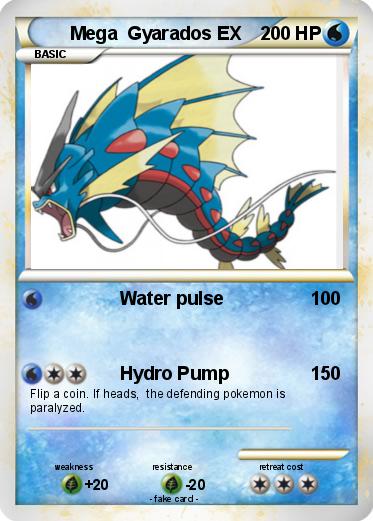 Pokemon Mega  Gyarados EX