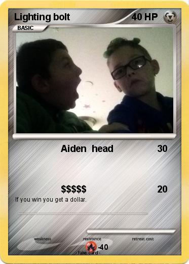 Pokemon Lighting bolt