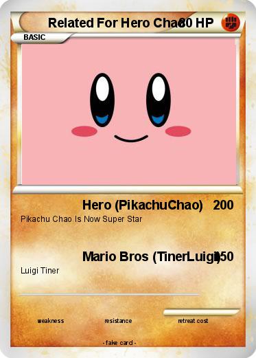 Pokemon Related For Hero Chao