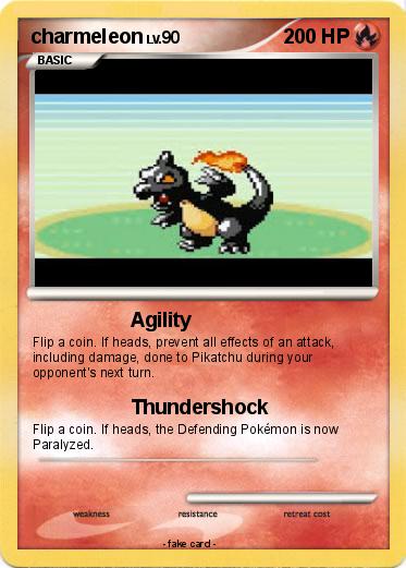 Pokemon charmeleon