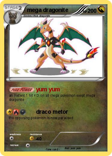 Pokemon mega dragonite