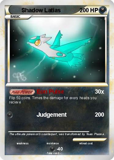 Pokemon Shadow Latias