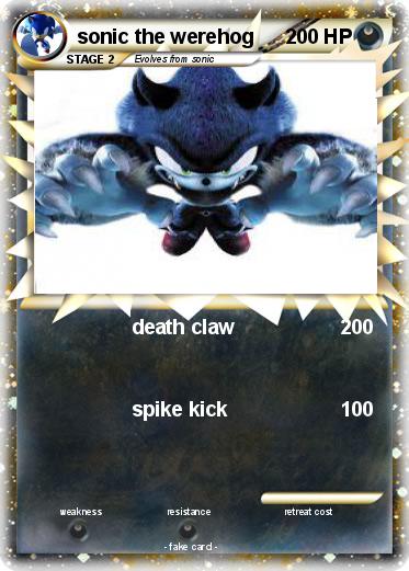 Pokemon sonic the werehog