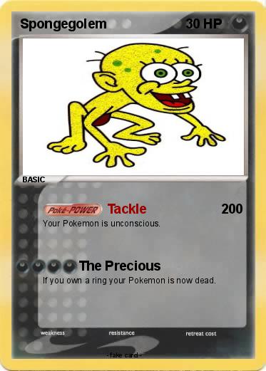Pokemon Spongegolem
