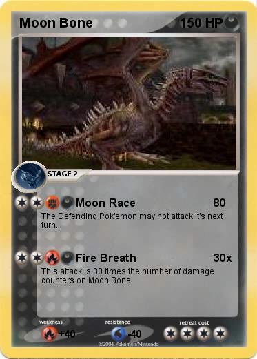 Pokemon Moon Bone