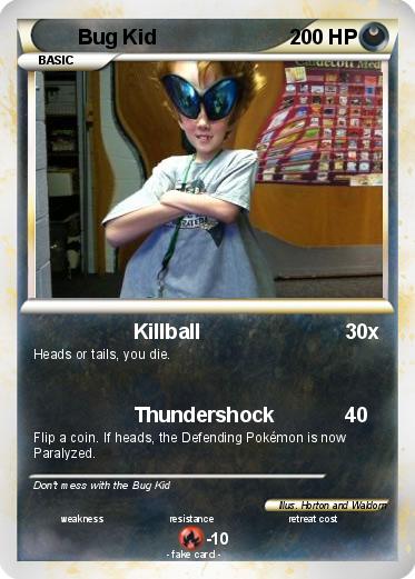 Pokemon Bug Kid