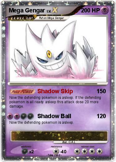 Pokemon Mega Gengar