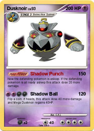 Pokemon Dusknoir