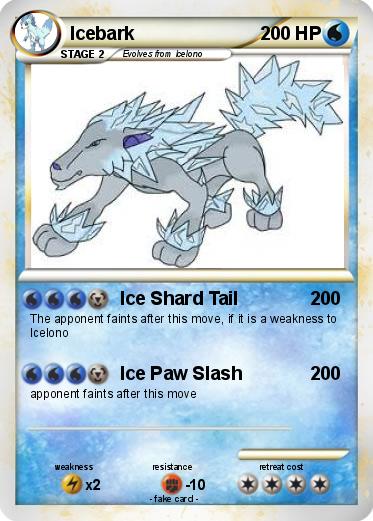 Pokemon Icebark