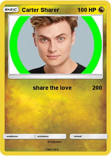 Pokemon Carter Sharer