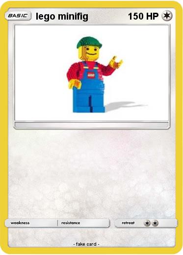 Pokemon lego minifig