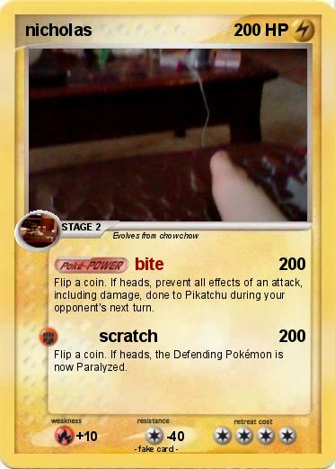 Pokemon nicholas
