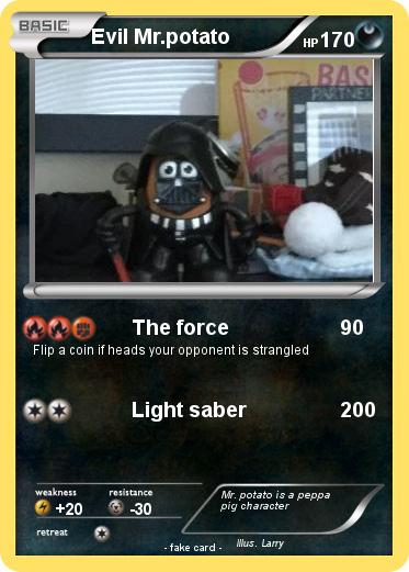 Pokemon Evil Mr.potato