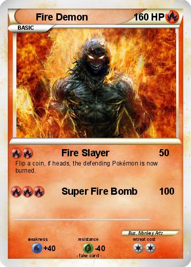 Pokemon Fire Demon