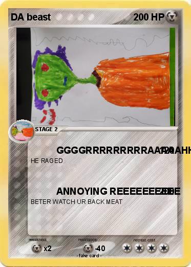 Pokemon DA beast