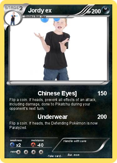 Pokemon Jordy ex