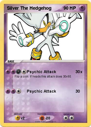 Pokemon Silver The Hedgehog