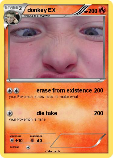 Pokemon donkey EX