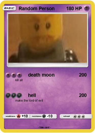 Pokemon Random Person