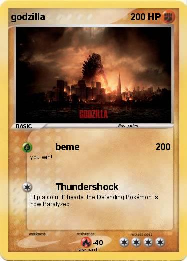 Pokemon godzilla
