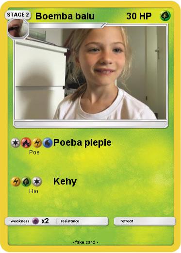 Pokemon Boemba balu