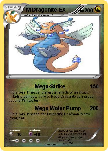 Pokemon M Dragonite EX