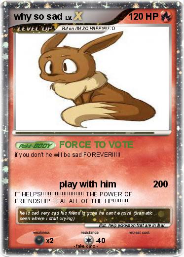 Pokemon why so sad