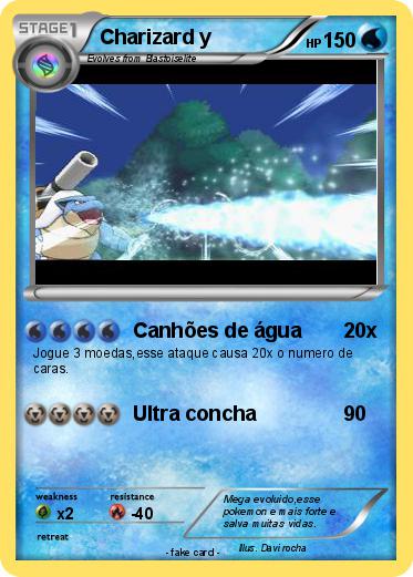 Pokemon Charizard y