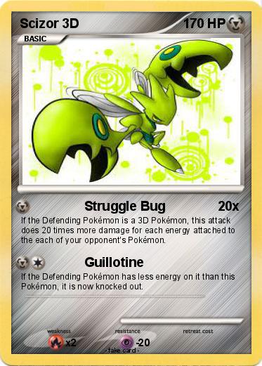 Pokemon Scizor 3D