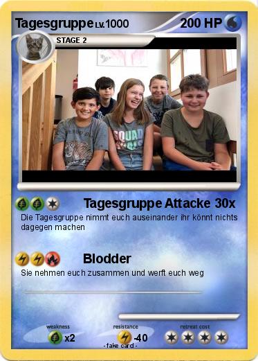 Pokemon Tagesgruppe