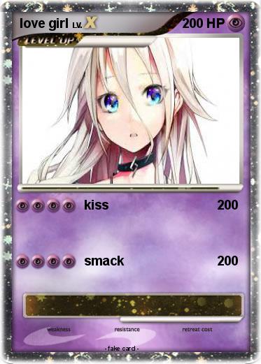 Pokemon love girl