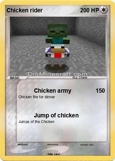 Pokemon Chicken rider