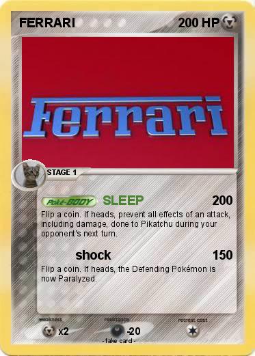 Pokemon FERRARI