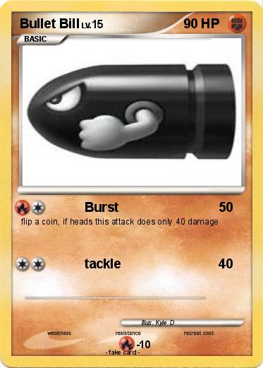 Pokemon Bullet Bill