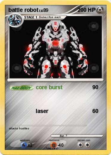 Pokemon battle robot