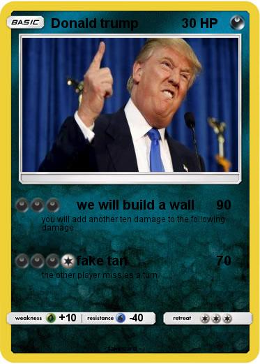 Pokemon Donald trump