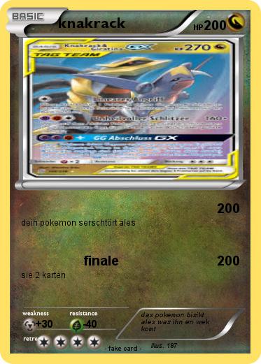 Pokemon knakrack